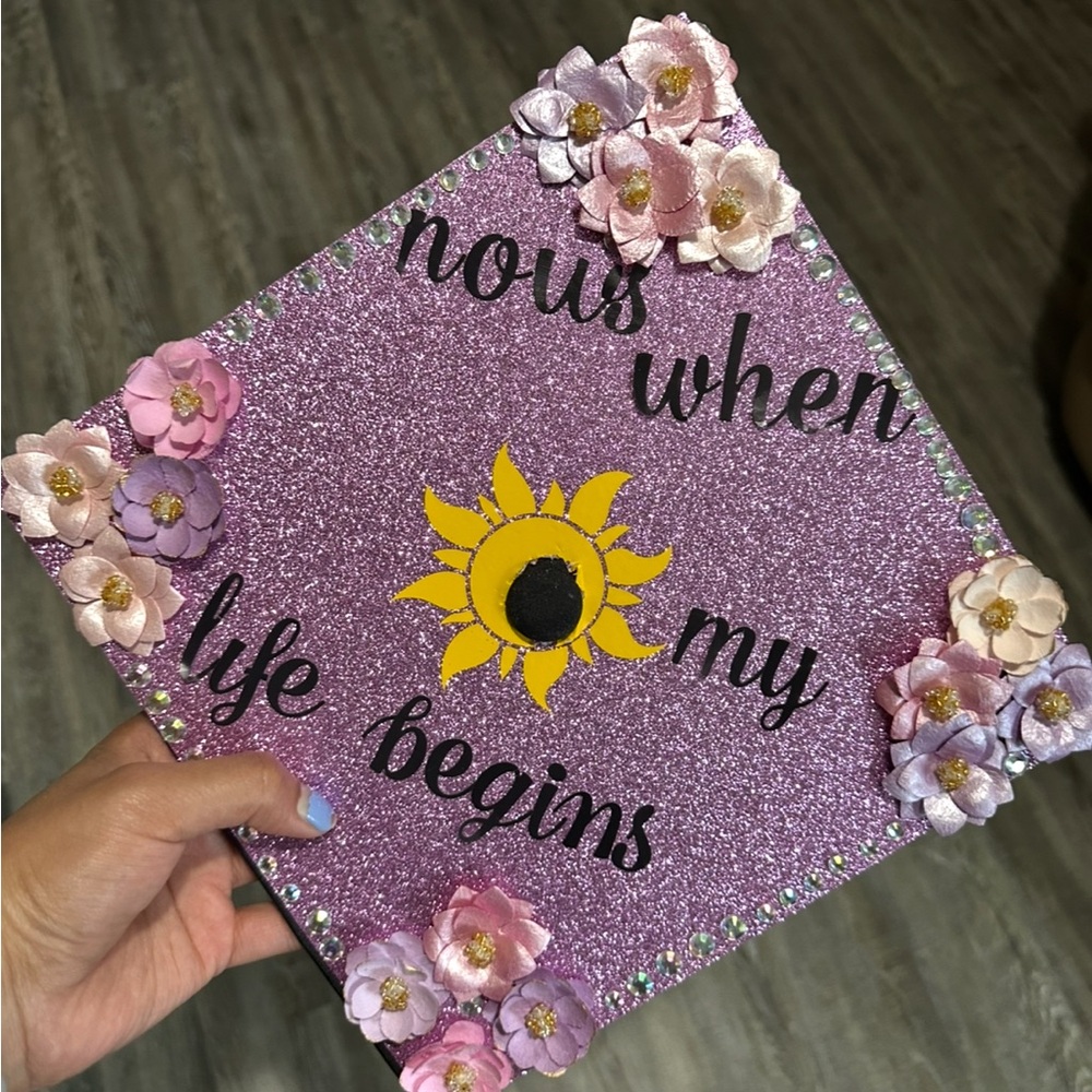 Tangled Graduation Cap